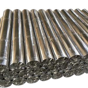 China Lightweight Aluminized Fiberglass Fabric Cloth AL7628 Good Chemical Resistance wholesale