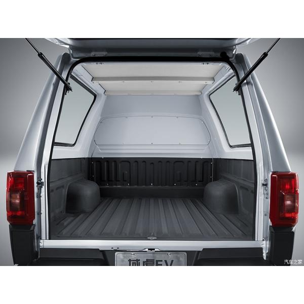 Tiger Electric Pickup Truck 2024 EV Pickup Van Mini Trucks Engine Powerful 120kw LED Leather Single Lithium Dark Automatic