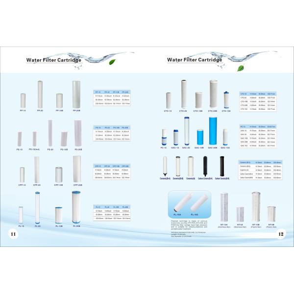 10 Inch PP Water Filter Cartridge Replacement House Water Filter Cartridges