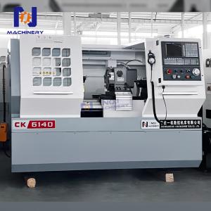 CK6140 CNC Lathe Machine High Precision CNC Flat Bed Lathes For Metal