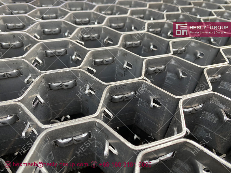 China 410S Hex steel mesh | 30mm depth | 2inch hexgonal hole | lances type | 3ft by 6ft sheet | Hesly China factory sales wholesale