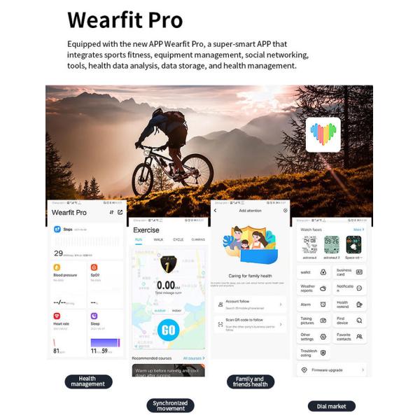 240x280 Pixel Sport Fitness Waterproof Smart Watch Voice Assistant