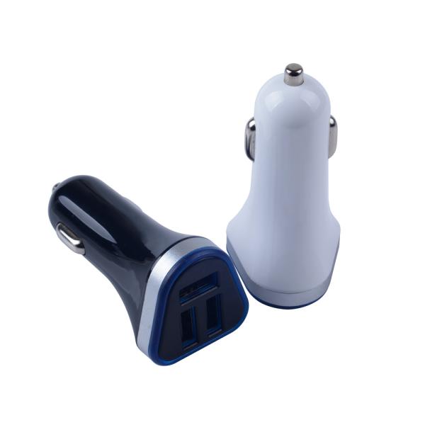 3USB4.8A car charging multiple vehicle mobile phone charger loudspeaker charging head