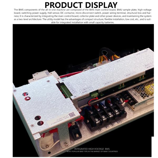 GCE 96V 50A Integrated BMS for Solar Storage LiFePo4 Battery