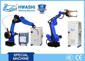 China MIG TIG Laser Welding Robot With Railway And Positioner on sale