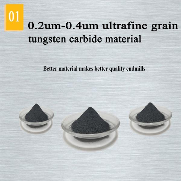 12mm Tungsten Carbide End Mill