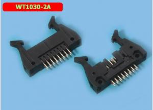 China Small Ear Pin Header Connector WT1030-2A 2.54 Mm Pitch Header Oem Service on sale