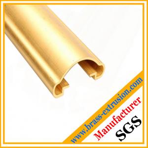 China stairs handrail brass extrusion profiles wholesale