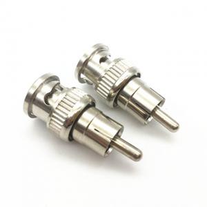 China ROHS Audio Camera  Nickel Plated  Mini  Bnc Male To Rca Male Adapter wholesale