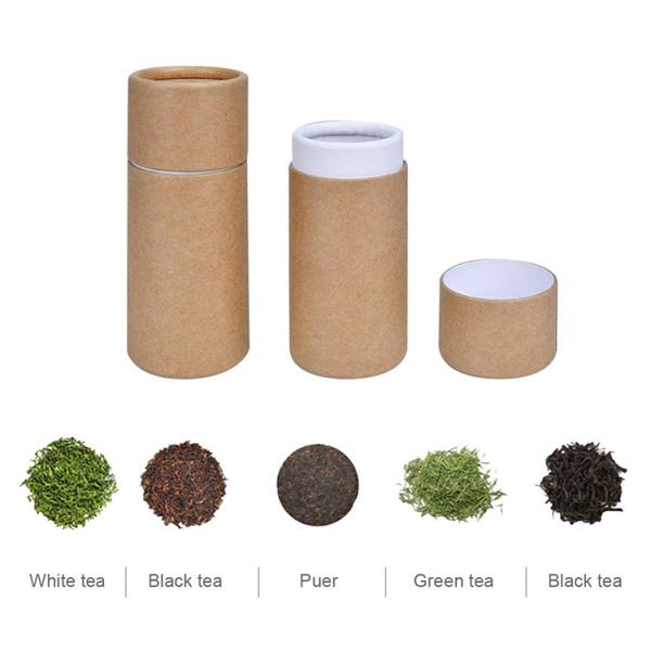 Corrugated Board Non-Toxic Essential Oil Bottle Packaging Kraft Paper Tube Box for Gift
