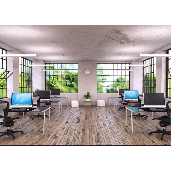 3000K Office IP20 Surface Mounted Linear LED Lights / 50W Linear Led Light Fixture