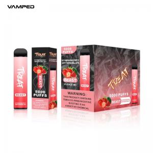 China 5000 Hits 100mm Disposable Electronic Cigars Puff Bar Strawberry Watermelon wholesale