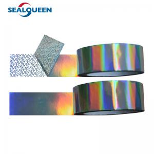 China Customized Tamper Proof Evidence Security Seal Tape Hologram Warranty on sale