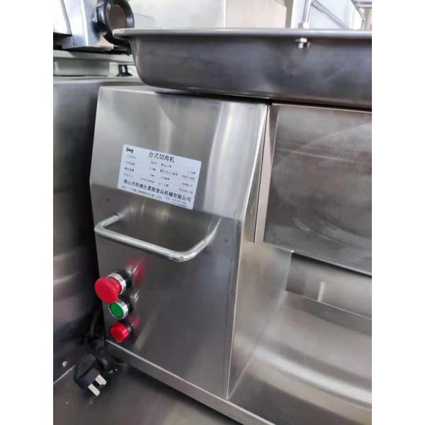 Easy Control Fresh Meat Cutting Machine 500kg/h 39kg for fast food