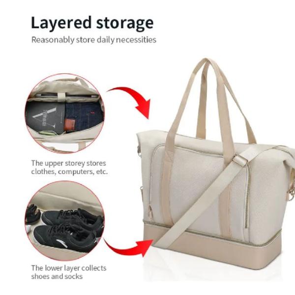 Customized Weekender Duffel Bags Waterproof Duffle Bag Travel Bag for Women