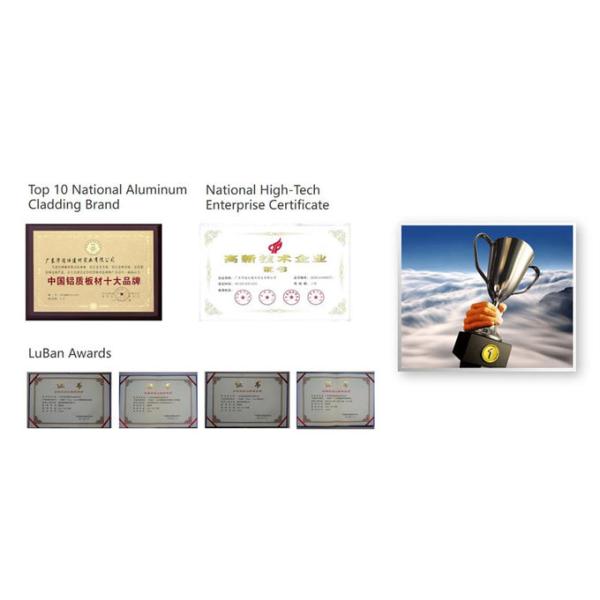 3. PVDF Coating Aluminum Cladding Panel for Exterior Wall Cladding 6