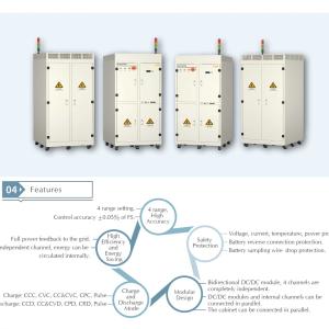 China 60V100A Li Ion Car Battery Discharge Tester Single CPU Control on sale