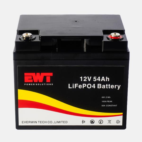 LiFePO4 Lithium Battery 12.8V 54Ah Lithium Iron Phosphate Battery Pack SLA replacement lfp battery
