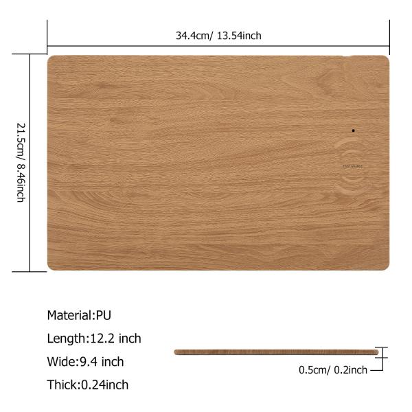 10W MOUSE PAD WIRELESS CHARGER 10w universal compatible Leather fast qi wireless charging charger mouse pad for iPhone