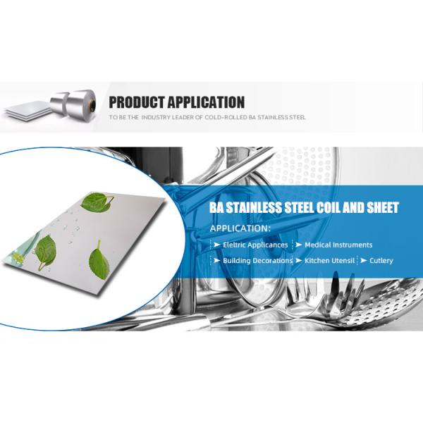 Grand Metal 430 BA Cold Rolled Stainless Steel Sheet JIS For Building Construction