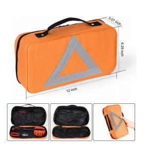 China Red Car Automotive First Aid Kit Family Roadside Assistance Tool Kit wholesale