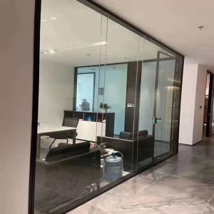 China Aluminum Glass Interior Glazed Curtain Wall System Sound Insulation 35db wholesale