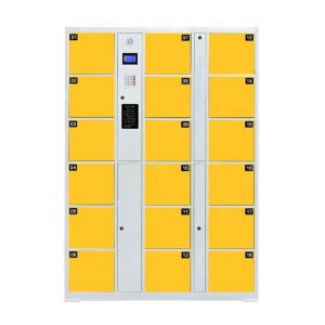 China Waterproof Safety Steel Locker Barcode System Smart Electronic Locker wholesale