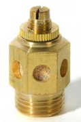 Brass Pneumatic Silencer , M5 - 2" Air Muffler For Pneumatic Valve