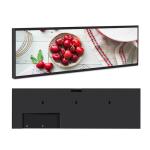 Stretched OEM Tft Taxi Elevator Flat Digital Edge Lcd Display Shelf Advertising