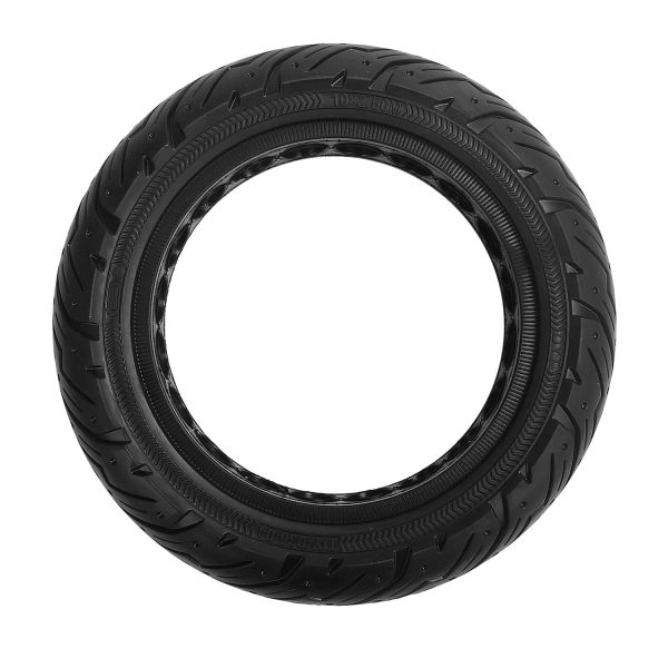 10 X 2.5 Solid Wheels Honeycomb Tire for Ninebot Max G30/g30 Electric Scooter Spare Parts Black 36V Max G30 Scooter BJ 10X2.5M
