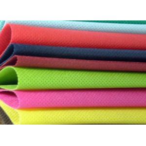 White Blue Red Yellow Non Woven Polypropylene Fabric Eco Friendly