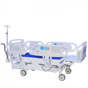 China Mobile 41in H500 White Semi Folding Hospital Electric Basic Homecare Bed Nursing on sale