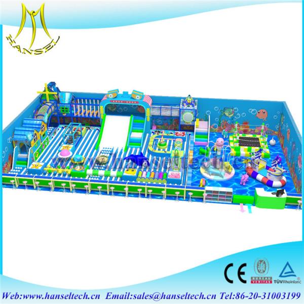 Hansel 2017 commercial indoor kids soft play kids indoor climbing play equipment