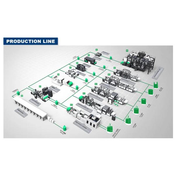 D Cut Non Woven Bag Machine 120pcs/ Min 15kw Shopping Bag Making Machine