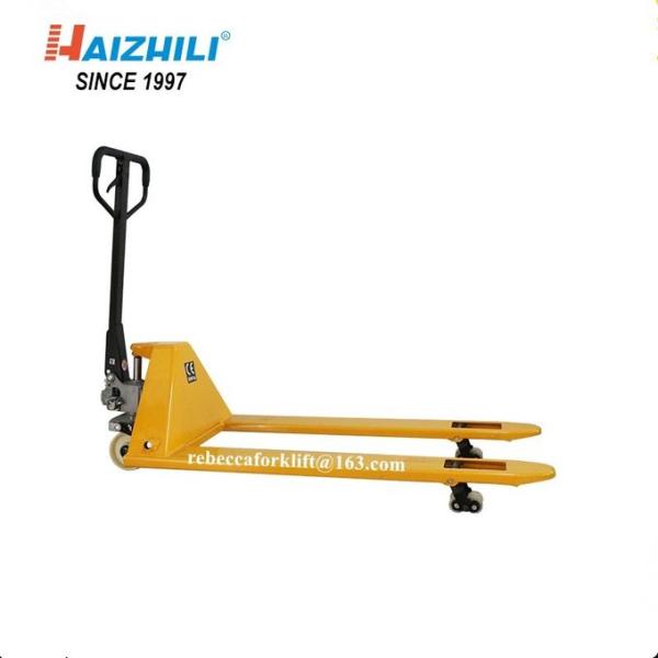 China forklifts light duty manual pallet truck 3 ton low profile hand pallet truck price