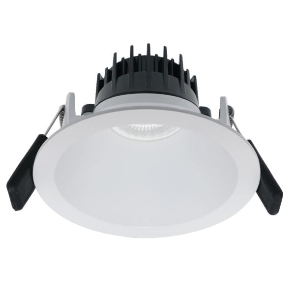 Flicker Free 12W Anti Glare Downlight White 4000K