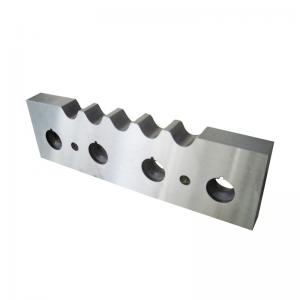China Mechanical Billet Flying Shear Blade For billets iron wires and rebars cutting on sale