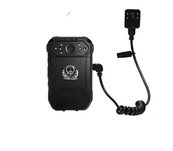 Mini Button HD Body Camera IP65 , External Police Worn Cameras With Face Detect