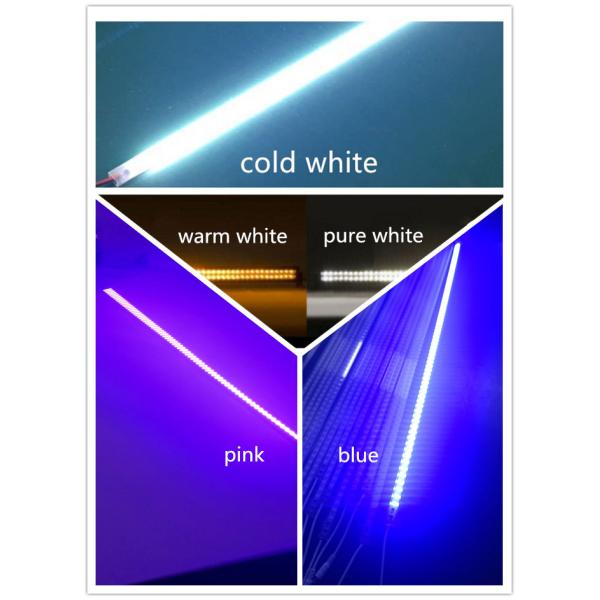 DC12v 24v Rigid LED Strip Lights SMD 2835 5730 With Milk White Outer Casing