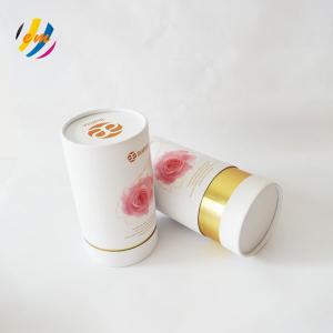 China Biodegradable Kraft White Paper Tube Packaging For Women Bra on sale