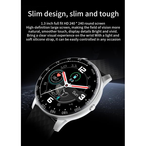 H30 Sport Heart Rate Waterproof Smartwatch Men Fitness Tracker DIY IP68 For Women