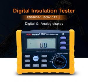 China 2500V Digital Insulation Resistance Tester Auto Power Off Auto Calculate PI And DAR on sale