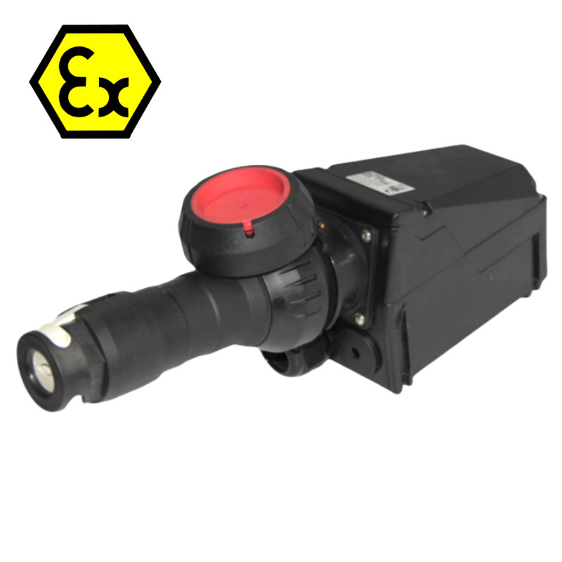 China ATEX Explosion Proof Plug and Socket for Natural Gas Processing and CNG/LNG Filling Stations wholesale
