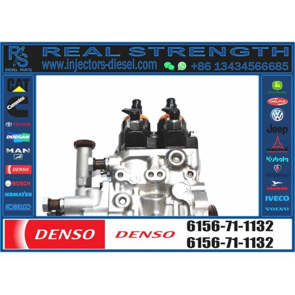 Diesel Engine parts 6156-71-1132 SA6D125E-3B injector fuel pump 6156-71-1131 fuel injection pump for komatsu PC400-7
