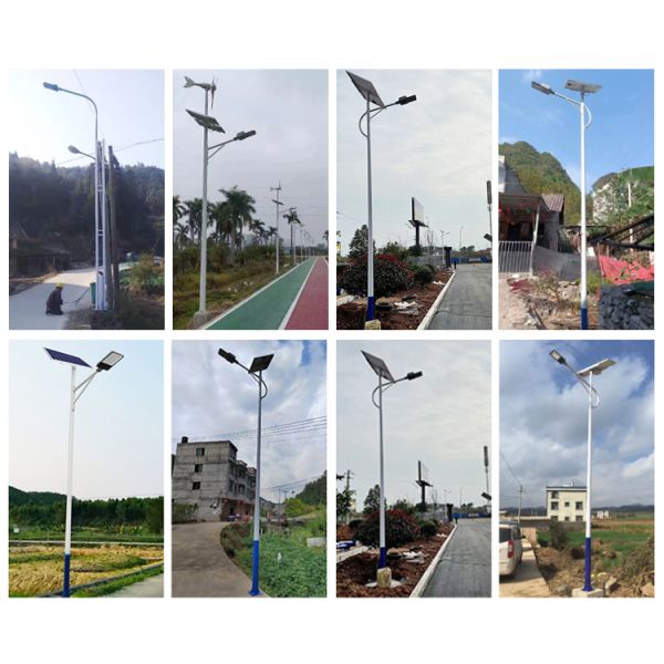 4m 5m 6m 7m 8m 9m 10m 12m Q235 Steel Outdoor Light Pole With Customizable Sizes