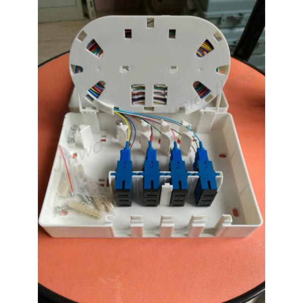 4 Cores FTTH Distribution Box Indoor Horizontal Distribution Board