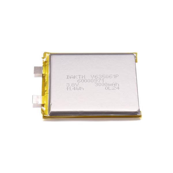 6000mAh Li Polymer Battery Cell 635061P 1S2P 3.8V Rechargeable Li Polymer Battery Pack
