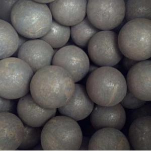 China 65Mn Cement Mill Grinding Ball 10mm With Hammer Forging wholesale
