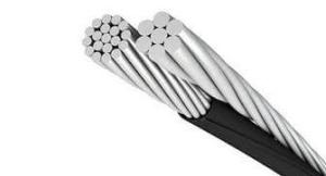 China LSOH Aluminium Overhead Aerial Bundle Cable LV ABC Duplex Service Drop Wire wholesale