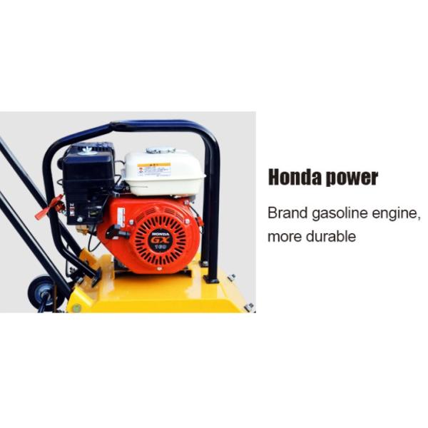 Cast Iron 20-23m/Min Vibrating Plate Compactor With Adjustive Handle